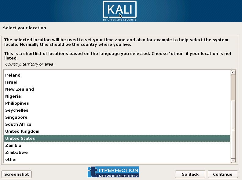 ITperfection, Kali linux, install-03