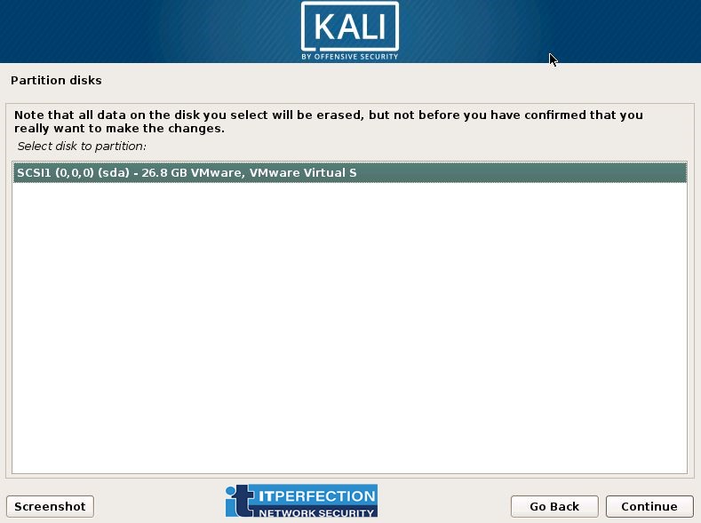 ITperfection, Kali linux, install-10